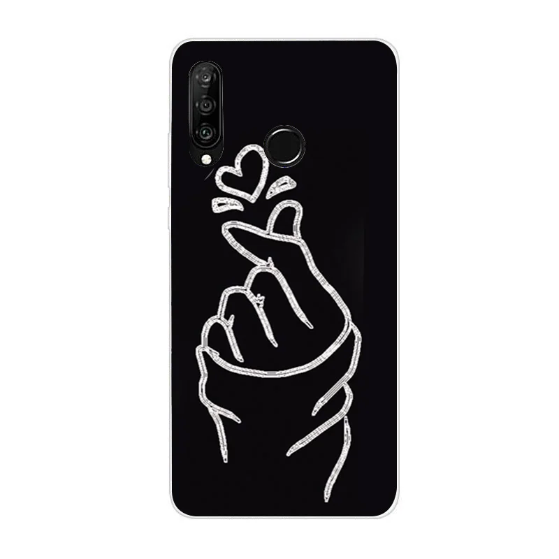 Чехлы для Huawei P30 Pro чехол P30Pro силиконовый телефона задняя крышка VOG-L29 ELE-L29 P 30 Lite |