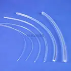 Оптовые продажи 100mX, прозрачный сплошной сердечник PMMA оптоволоконный кабель 1,5 мм2 мм3 мм4 мм5 мм6 мм8 мм10 мм, экспресс-доставка, бесплатная доставка