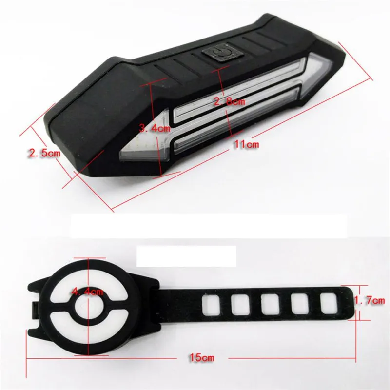 Велосипедный задний фонарь поворотники для велосипедов пульт дистанционного