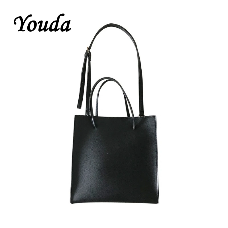 Женская сумка мессенджер Youda повседневная вместительная однотонная простая для