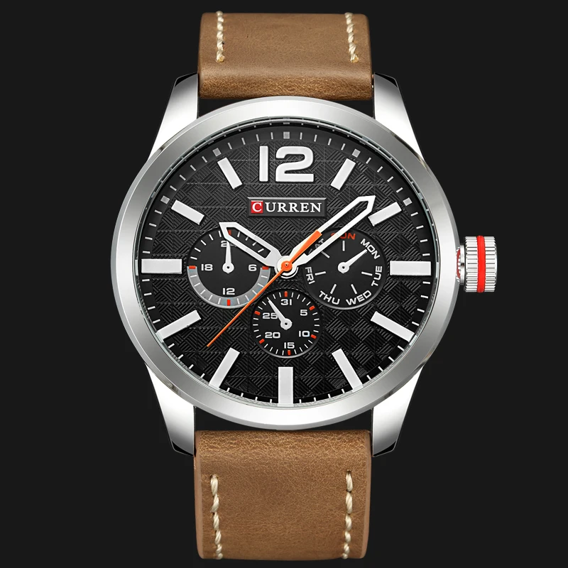 Часы CURREN Мужские спортивные с большим циферблатом|watch brand men|watch menwatch men |