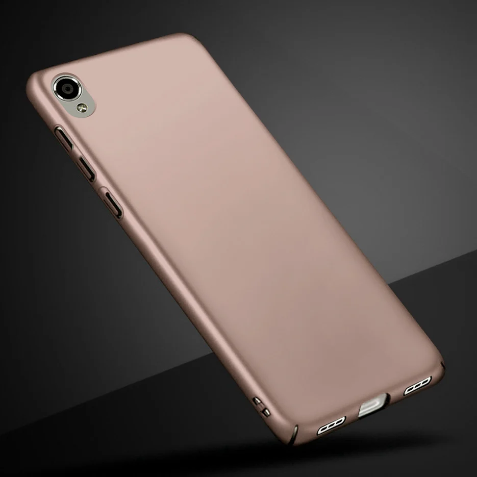 Чехол для Asus ZenFone Live L1 ZA550KL чехол s 5,5 ''жесткий пластиковый защитный чехол для ASUS ZA550KL X00RD ZenFone Live L1 задняя крышка - Цвет: Rose Gold