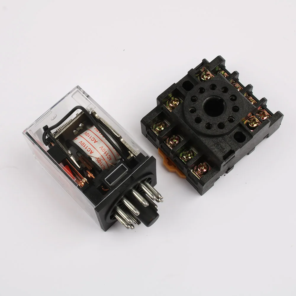 MK3P MK-3P ONE Новое штепсельное реле 11PIN 3P подходит для катушки 110 В или 220 переменного