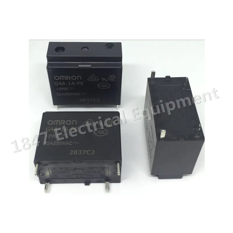 Новый 10 шт. в партии G4A 1A PE 12VDC твердотельный релейный модуль 20A 4Pin для Arduino|solid state