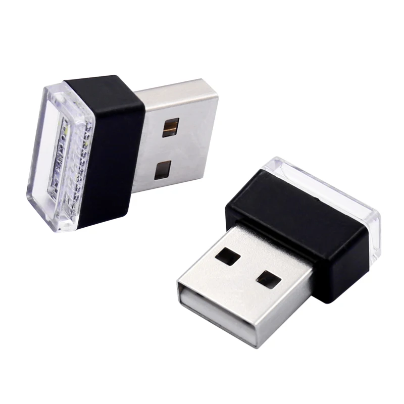 Автомобильный Стайлинг USB атмосферная светодиодная подсветка автомобильные
