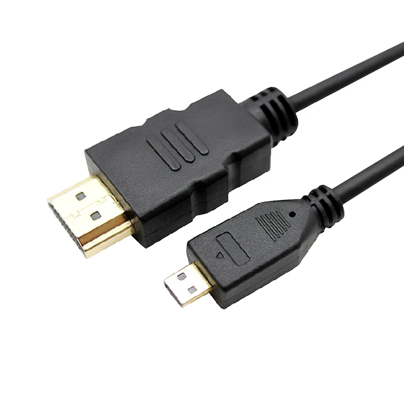 HDMI-совместим с MICRO HDMI-совместимый D male для SONY HDR-CX405 CX440 CX450 CX455 CX485 CX625 / 3D / V1.4 / 4K