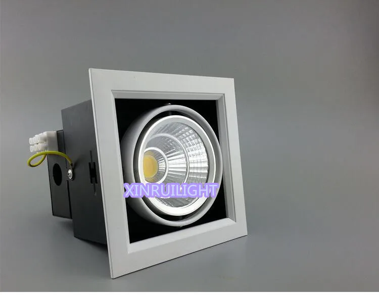 Бесплатная доставка высокое качество Квадратный светодиодный светильник COB 10