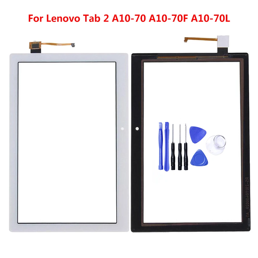 Сенсорный экран дигитайзер стекло Замена для Lenovo Tab 2 Телефон 10 1 дюймов черный