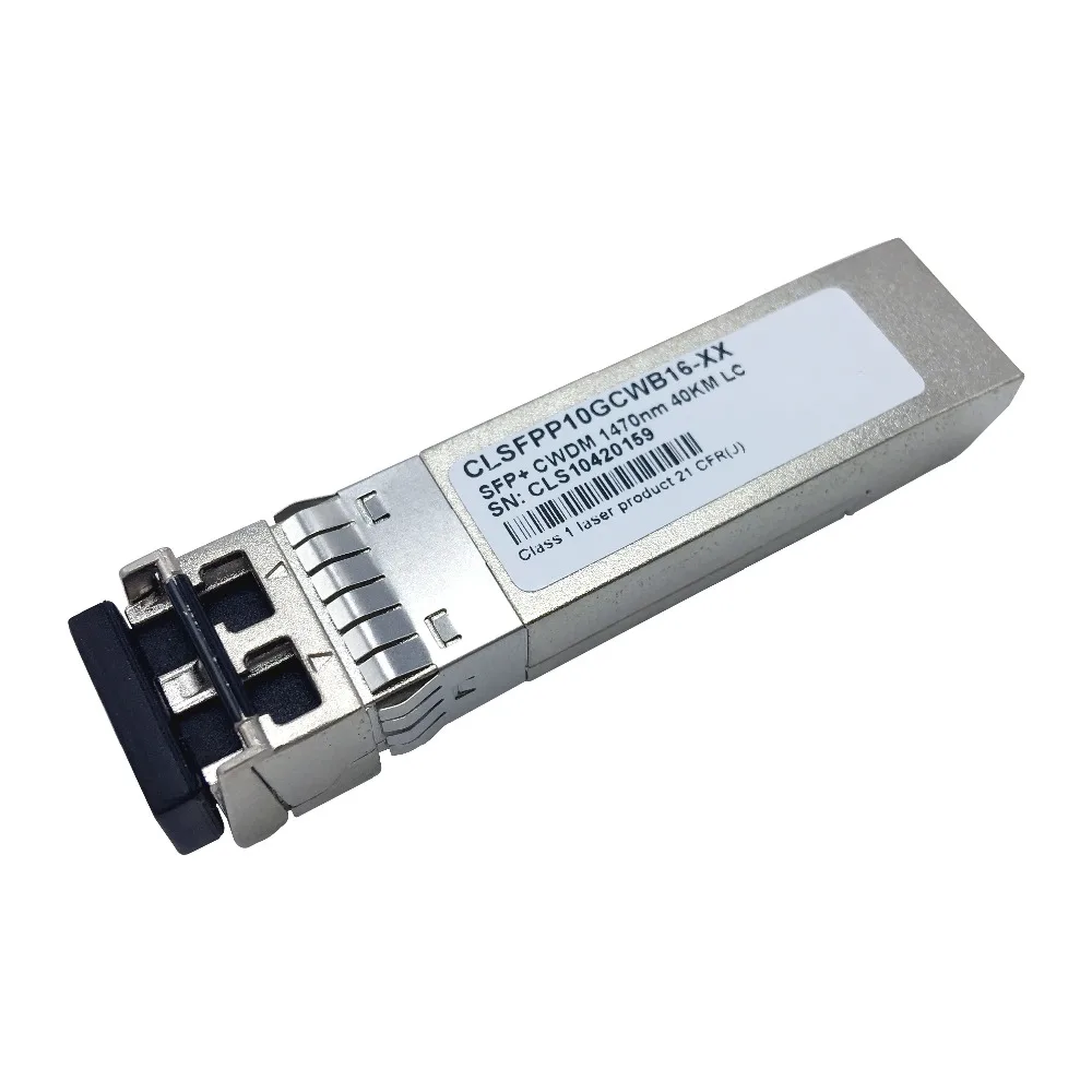 10G CWDM SFP + модуль 40 км 1470 ~ 1610 нм|Оптоволоконное оборудование| |
