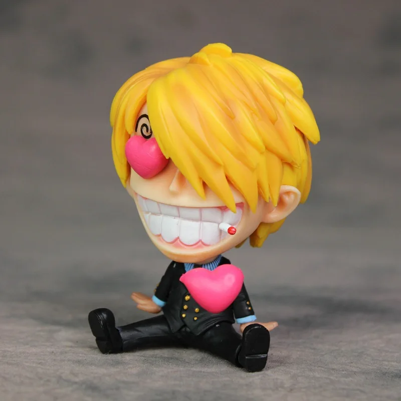 Hot Anime Figure Doll One Piece Sanji Action Figura Collection Figurine Model Toys Gift 9cm | Игрушки и хобби