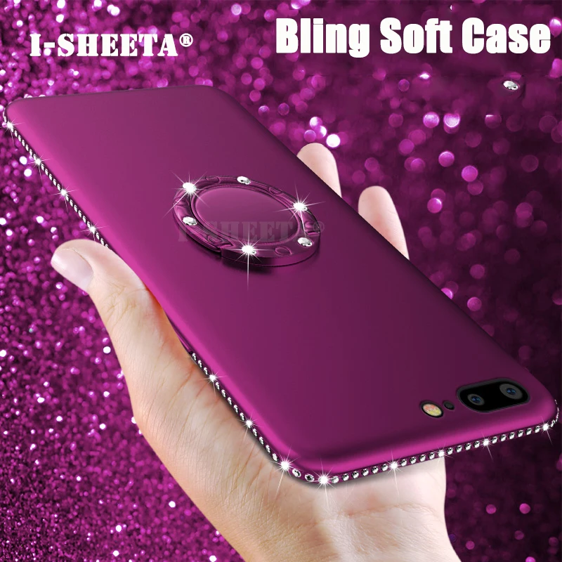 3D Diamond Silicone Case Cover for Mei Zu M6 M5S 5S M3 M5 Note Charm blue 3 5 6 Glitter Rhinestone Soft TPU Cases |