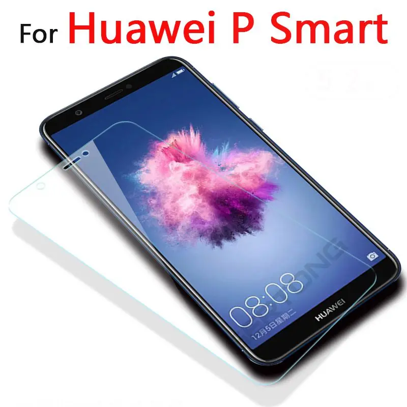 

GerTong Screen Protector For Huawei P Smart Tempered Glass For Huawei Enjoy 7S Protective Film For Huawei P Smart FIG-LX1 L21
