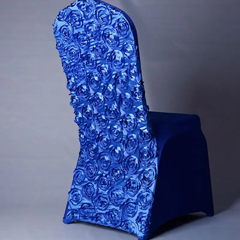 Универсальные чехлы для стула из спандекса вечеринок банкетов 3d цвета розового