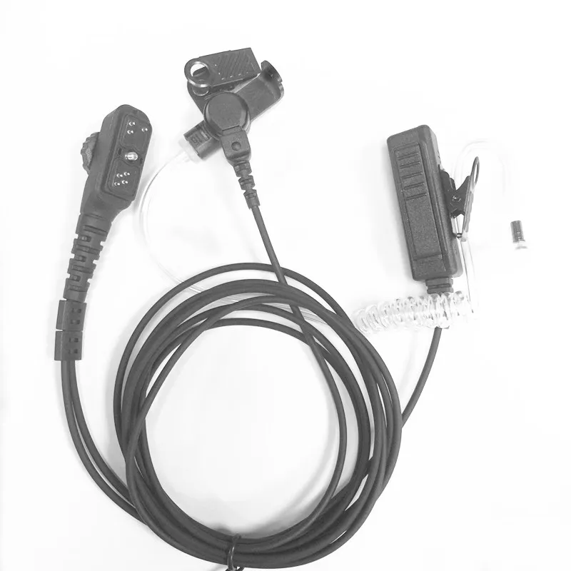 

Большие PTT наушники для HYT PD700 PD700G PD702G PD705G PD752 PD782 PD785 PD785G PT580H двусторонние радиостанции