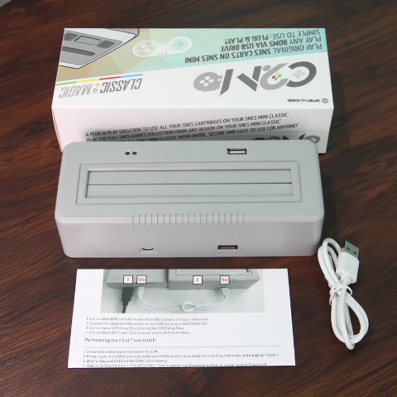 Классический 2 Magic C2M совместим с оригинальными картами SNES/NES usb накопителем SNES Classic