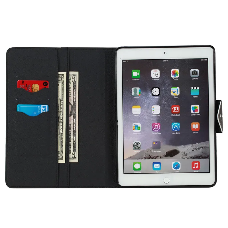 Чехол Wekays для Apple Ipad Air 2 Ipad 6, кожаный чехол с милым мультяшным котом для Ipad Air 2 Ipad6, чехол для Ipad Air2