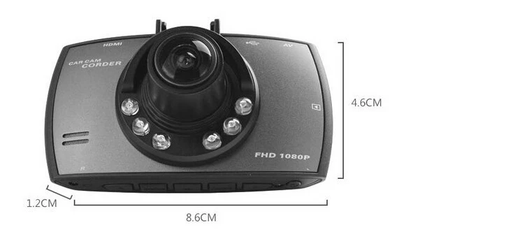 Full HD night vision New 2014! 1080P Lens 170 degrees Car dvr Camera video Recorder black box H.264 carcam blackbox for car |