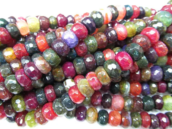 Высококачественные бусины из натурального агата ассортимент круглых бусин