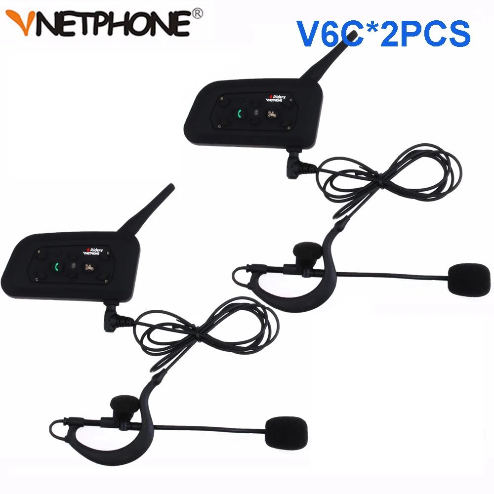 Bluetooth гарнитура V4C Vnetphone V6C 1200 м|Наушники для шлемов| |