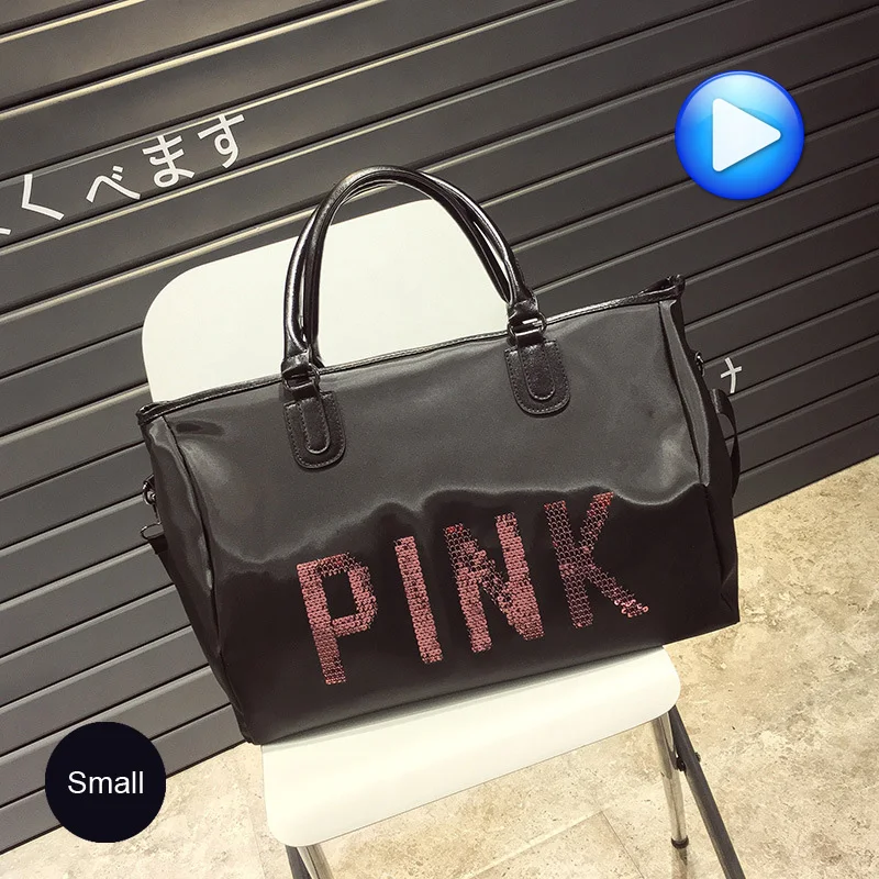 Classic Small Pink Большая вместительная спортивная сумка, спортивная сумка для мужчин и женщин, сумка для фитнеса, многофункциональная сумка, уличная сумка для мужчин, спортивная сумка - Цвет: Classic Small Pink