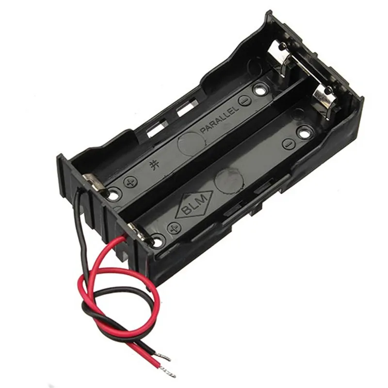 Высокое качество 3 шт. DIY DC 7 4 В 2 слота двойная серия 18650 Батарейный блок с