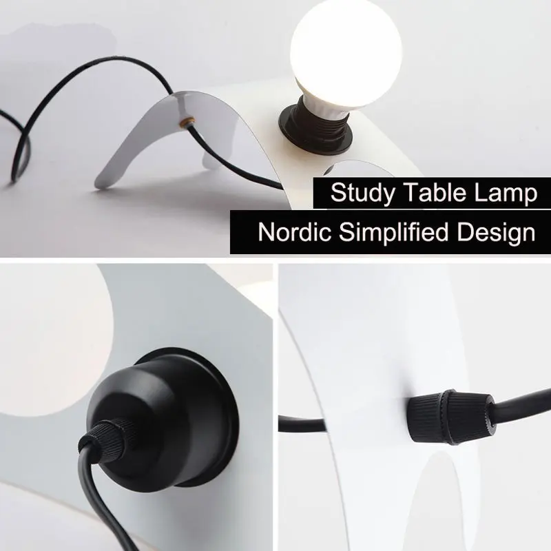 Скандинавский дизайн настольная лампа для дома деко настольные лампы спальни