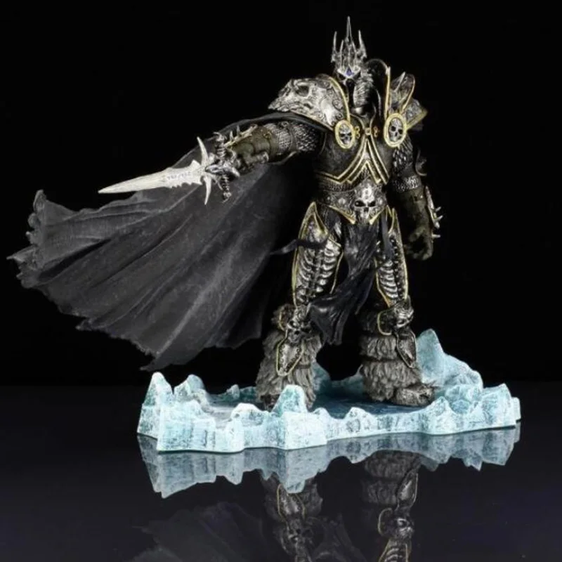 Игрушки 22 см DC7 WOW осень Артас менетил Король из ПВХ аниме экшн фигурка модель с