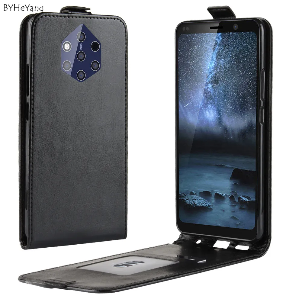 BYHeYang для NOKIA 9 PureView чехол из искусственной кожи флип-чехол NOKIA9 TA-1094 роскошный