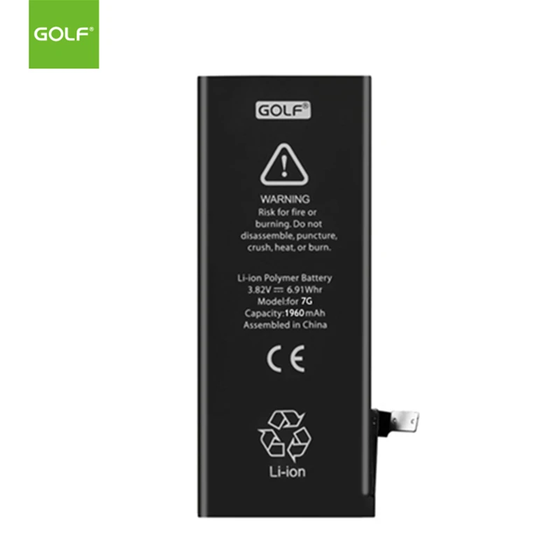GOLF 1960 мАч новый оригинальный аккумулятор для iPhone 7 Сменные батареи iPhone7 телефона +