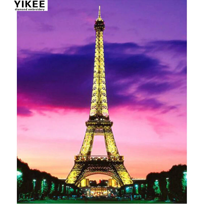 

diamond embroidery 5d,diamond painting landscape,light eiffle tower,diamond 5d painting