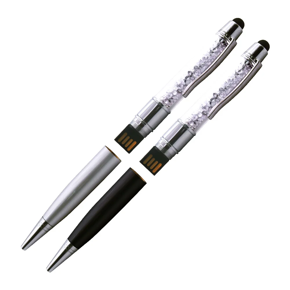 Горячая Распродажа металлическая шариковая ручка USB флэш-накопитель 4GB/8GB/16GB/32GB/64