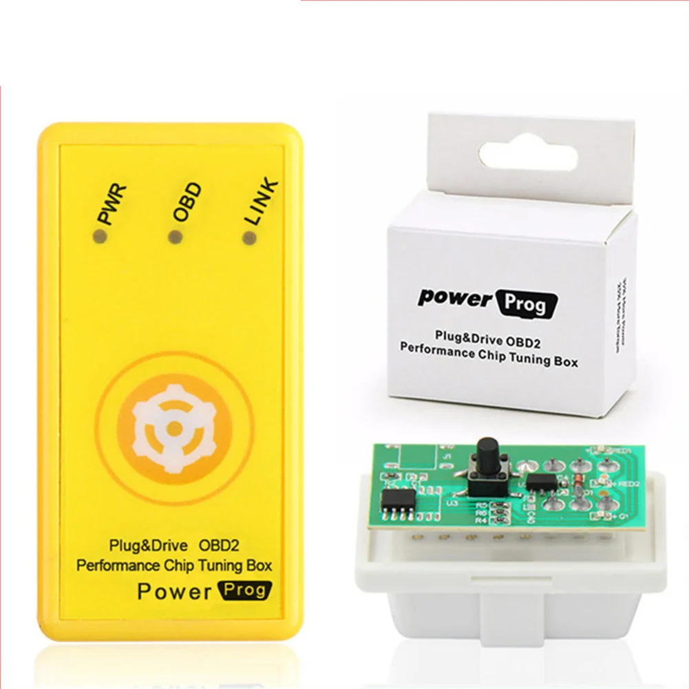 Топливный экономайзер Plug and Drive SuperOBD2 чип тюнинг коробка для Автомобили, работающие на бензине