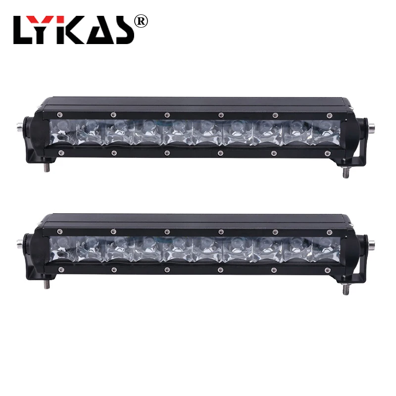 LYKAS 7 'ཚW 11'' 50W Led бар 6000K светодиодный рабочий светильник прожектор для