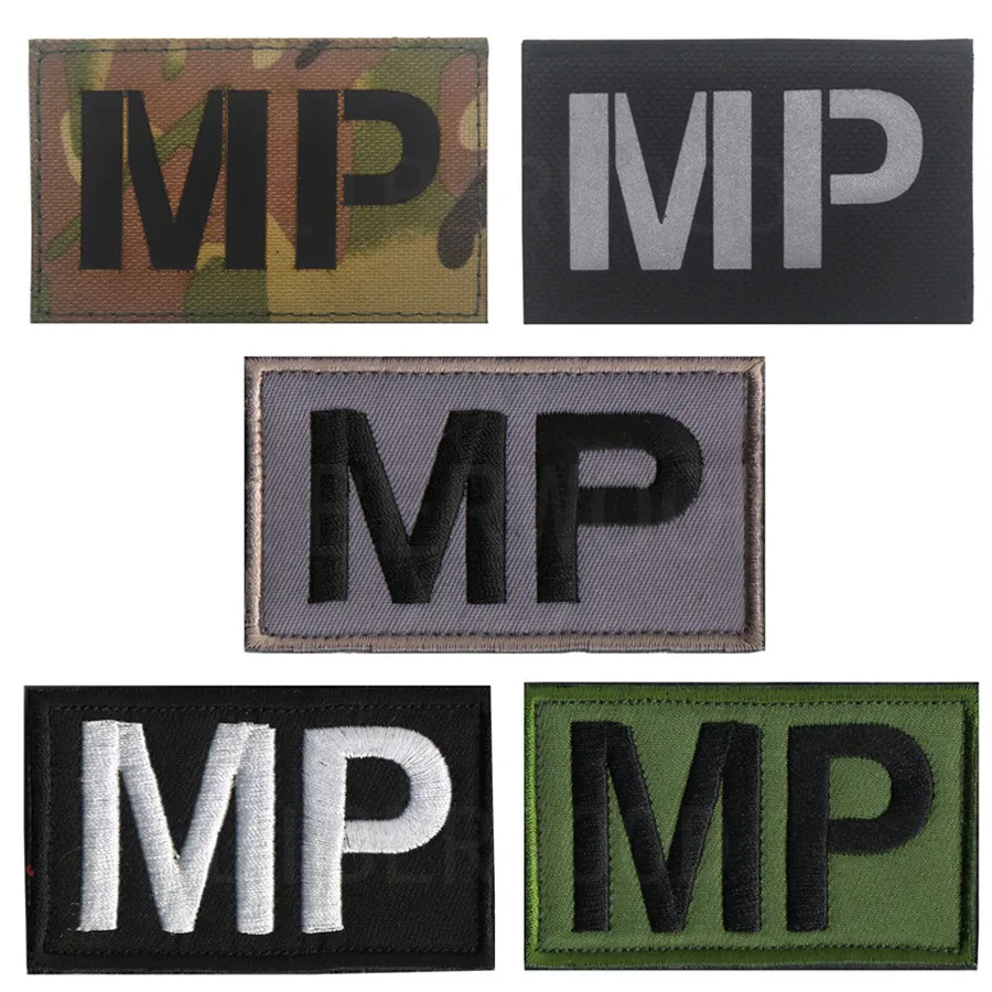 MP военная полиция тактическая армейская нашивка вышитая застежка Мультикам