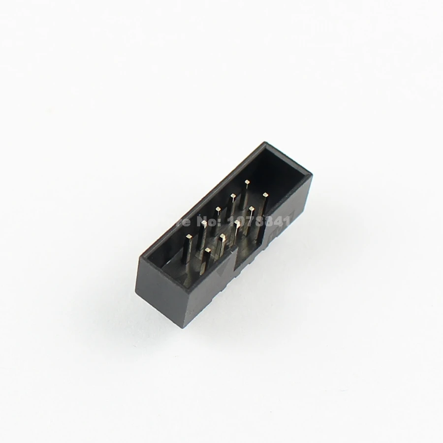 10 шт. 2 мм 2x5 контактов прямой Штекерный кожух PCB Box header IDC разъем|sockets 2mm|socket headersocket m |