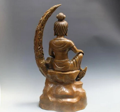 Ремесла Искусства 26 &quotТибет Народная Буддизм Чистая Бронза Медь Комфортно