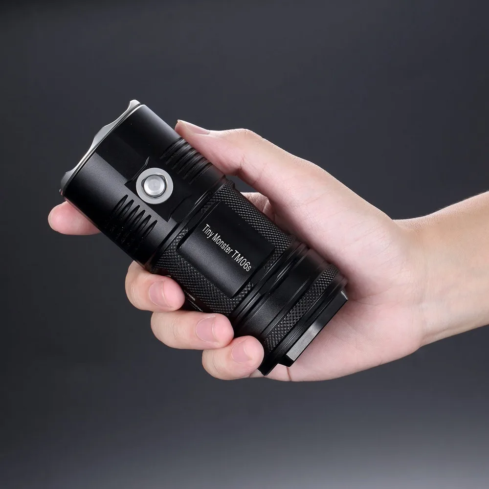 Фонарик NITECORE TM06S 4 * CREE XM L2 U3 макс. 4000 люмен расстояние луча 359 м фонарь фонарик с 4*18650