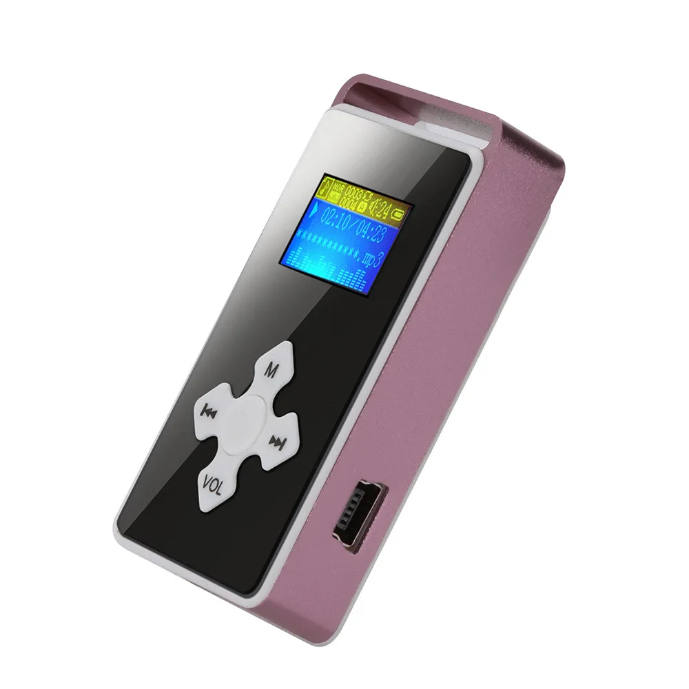 Usb HiFi музыкальный плеер MP3 walkman воспроизводитель цифровой MP3 плеер ЖК-экран Поддержка Micro SD TF карта 32G зеркальный музыкальный медиа