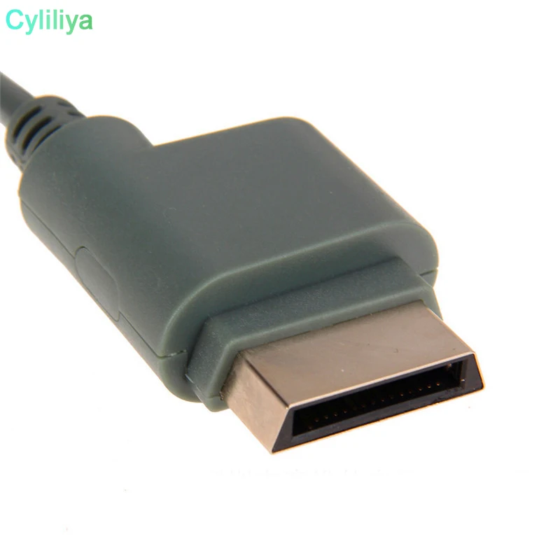 100 шт. новый стиль 1 8 м/6 футов RGB Scart видео HD кабель ТВ АВ для XBOX 360 игровой самая