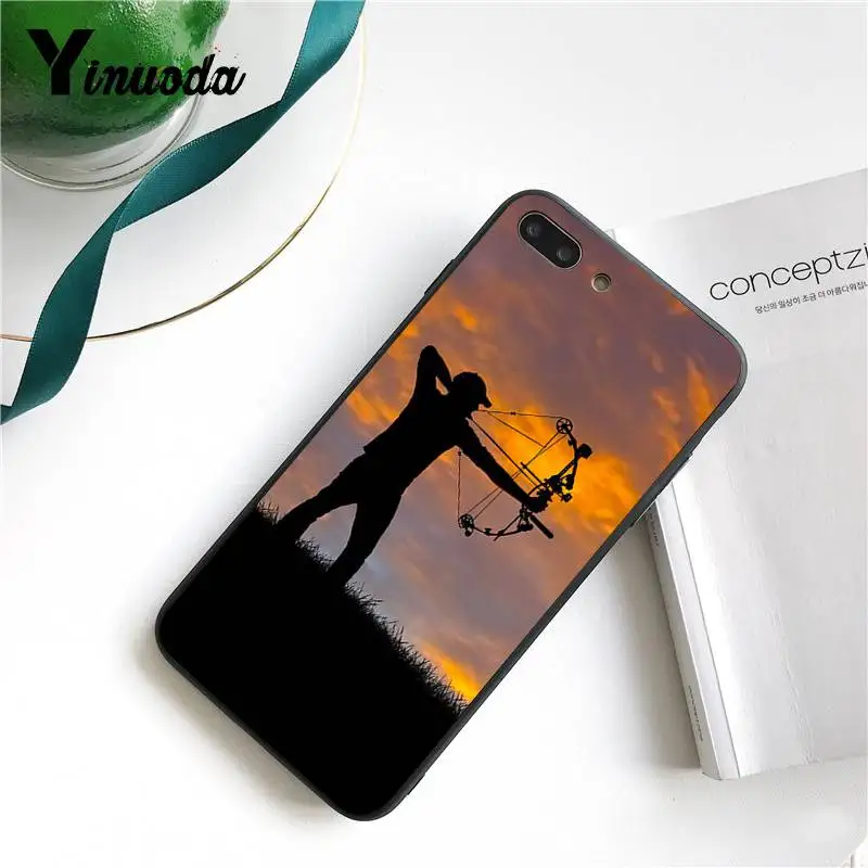 4 Yinuoda для iPhone 7 6 X Чехол охотничья собака красочные аксессуары для телефонов Чехол для iPhone 7X6 6S 8Plus X 5 5S SE XR XS XSMAX - Цвет: 4