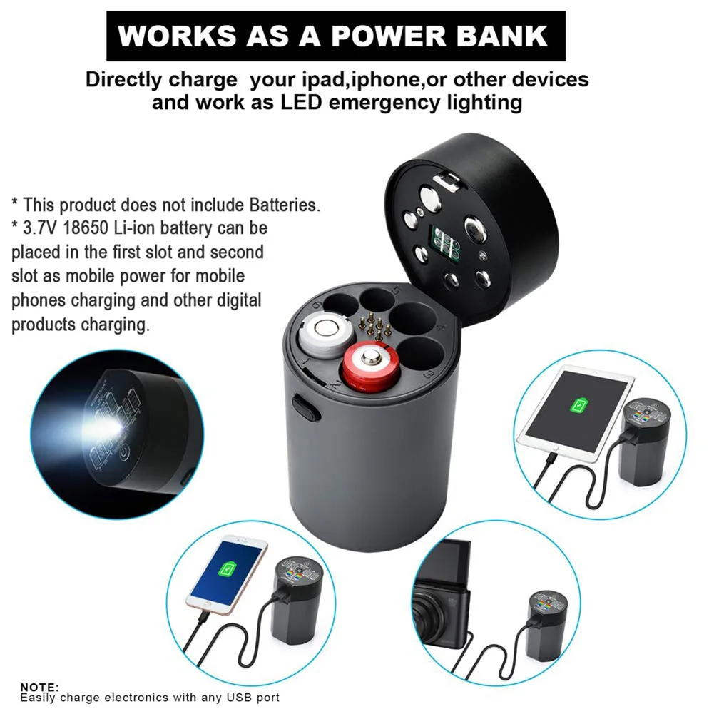 6 слотовое зарядное устройство автоматический светодиодный дисплей для Ni MH Cd AA AAA