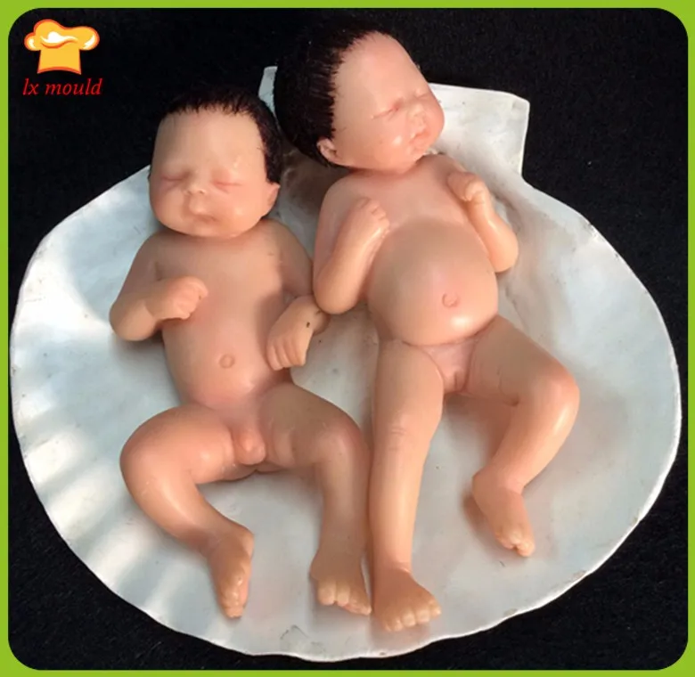 Lxyy 3 D кукла работ кукла плесень полимерная кукла штампа сухой Pace силиконовая форма Мини-куклы плесень
