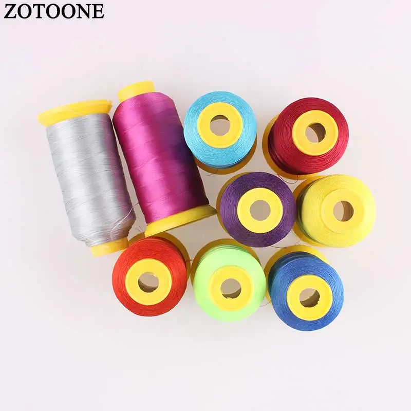 ZOTOONE 150D швейные нитки для бедер машинная пряжа для оверлока полиэстер Швейные Treard джинсы Garn Craft аксессуар для вышивки набор D