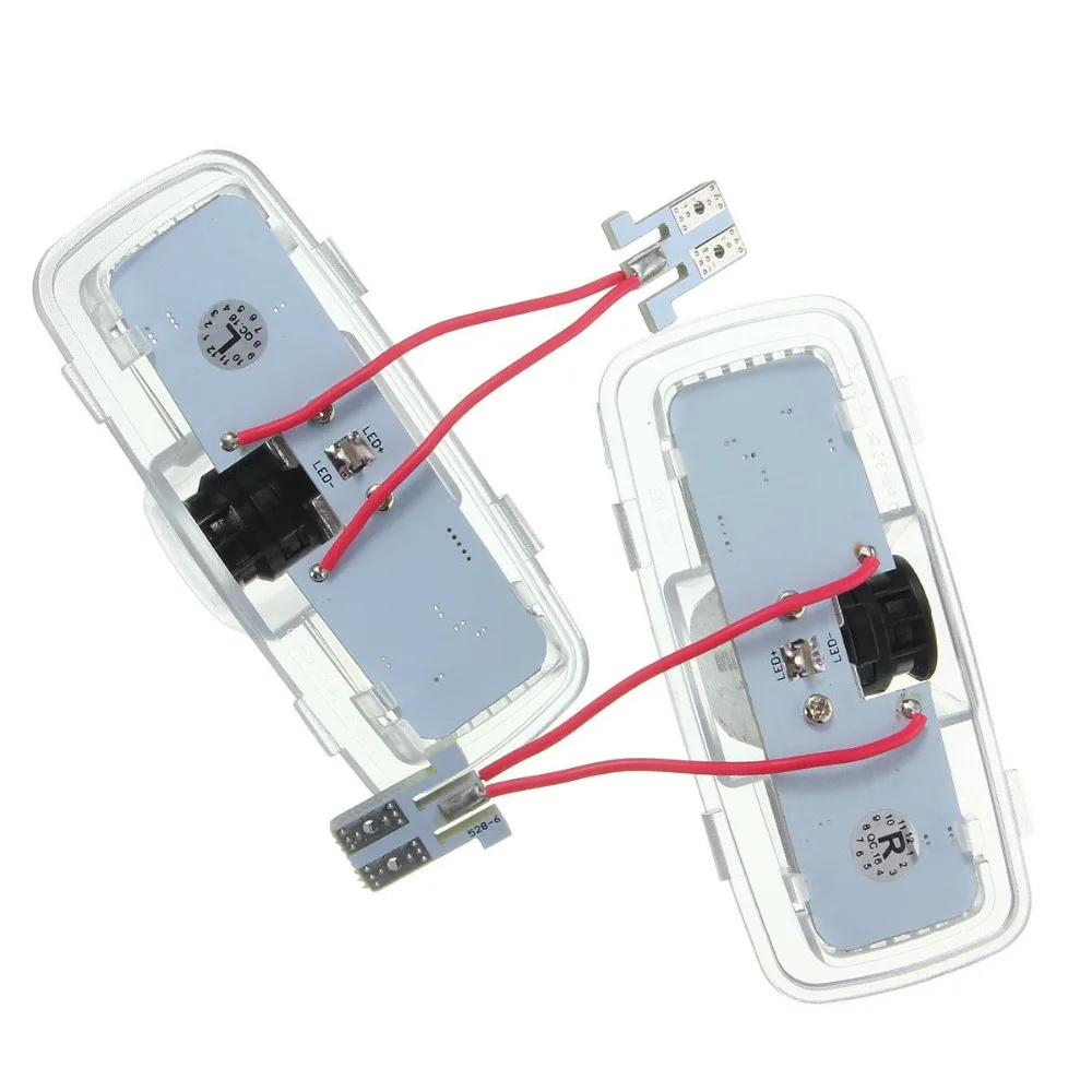 2 шт. светодиодный двери автомобиля Добро пожаловать лазерный проектор со светом