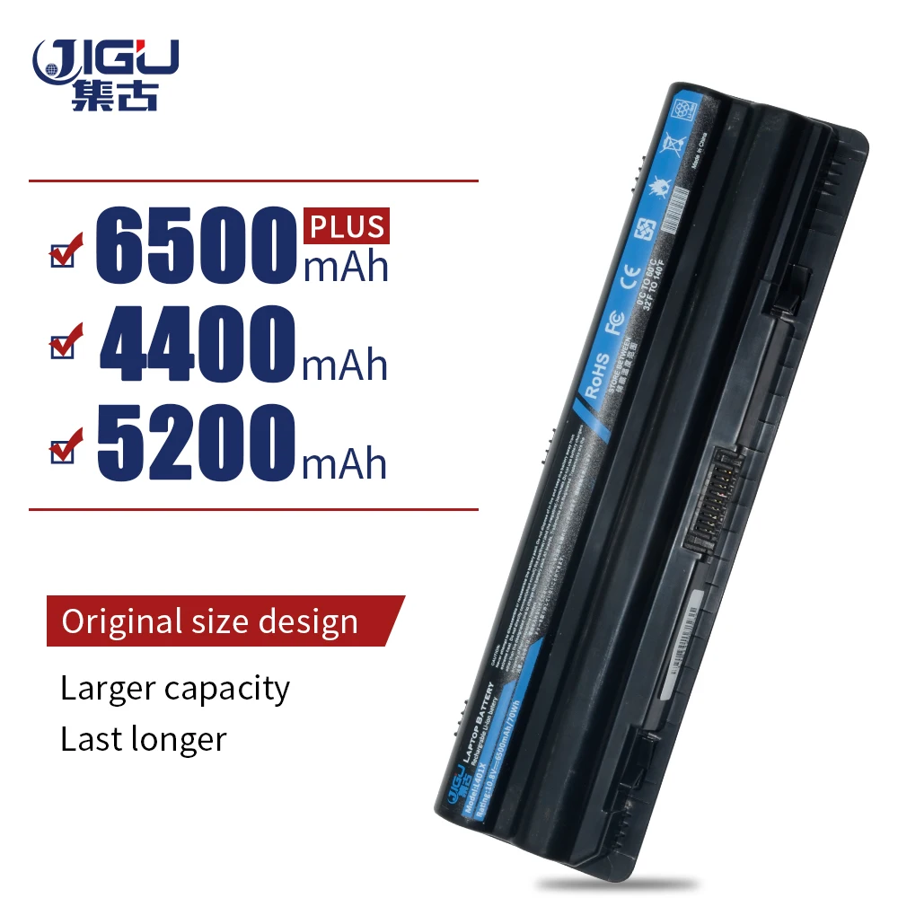 

JIGU 6 ячеек Новый аккумулятор для ноутбука Dell XPS 14 15 17 312-1123 J70W7 JWPHF L401X L501X L702X 11,1 v