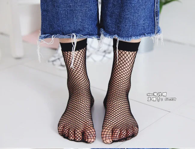 10pcs/lot New No Box Middle Mesh Sexy Fashion Lady Style Comfortable Fabric Fishnet Accessories Women's Clothing Socks Spendex | Женская