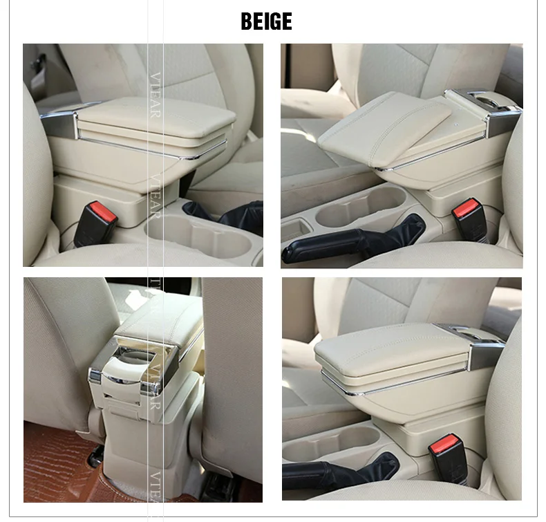 Vtear для VW jetta mk5 Golf mk5 6 автомобильный подлокотник кожаный ящик для хранения ABS подлокотник интерьер usb интерфейс центральная консоль аксессуары