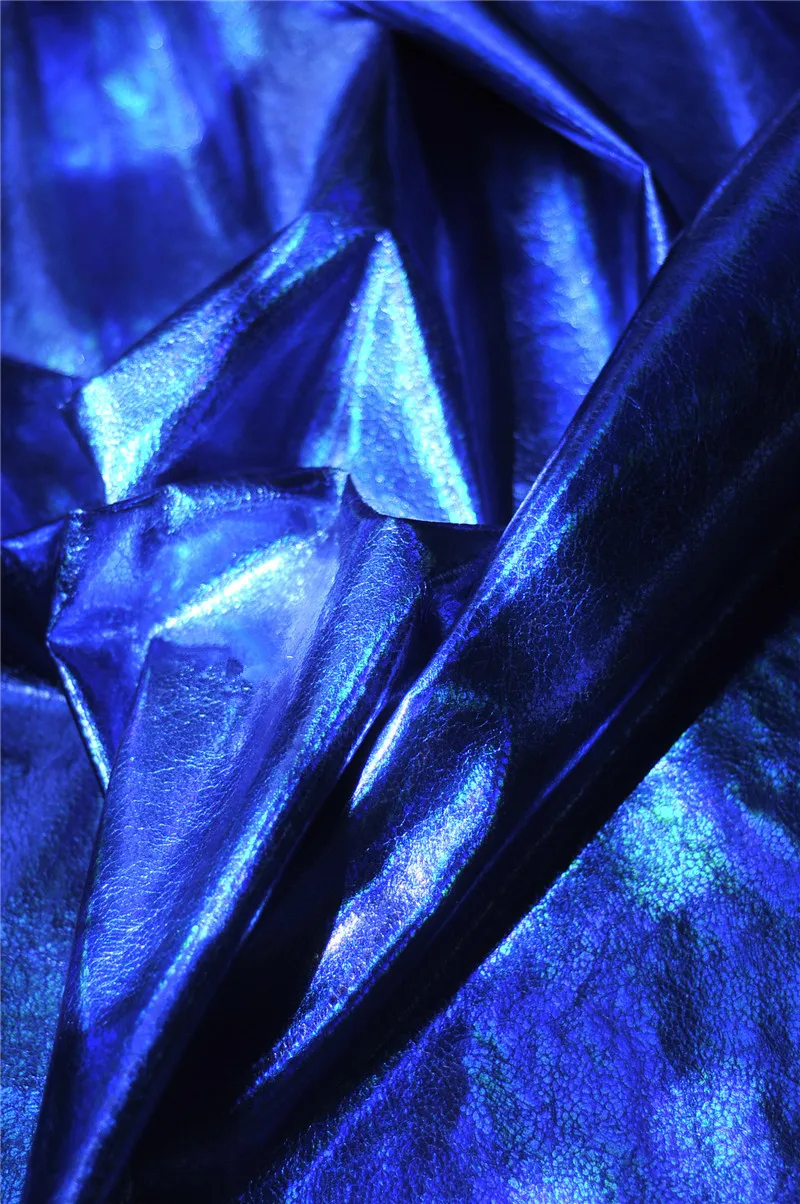 130cm*100cm holographic synthetic leather fashion style Soft bottom imitation cloth Ice crack laser clothes fabric | Дом и сад