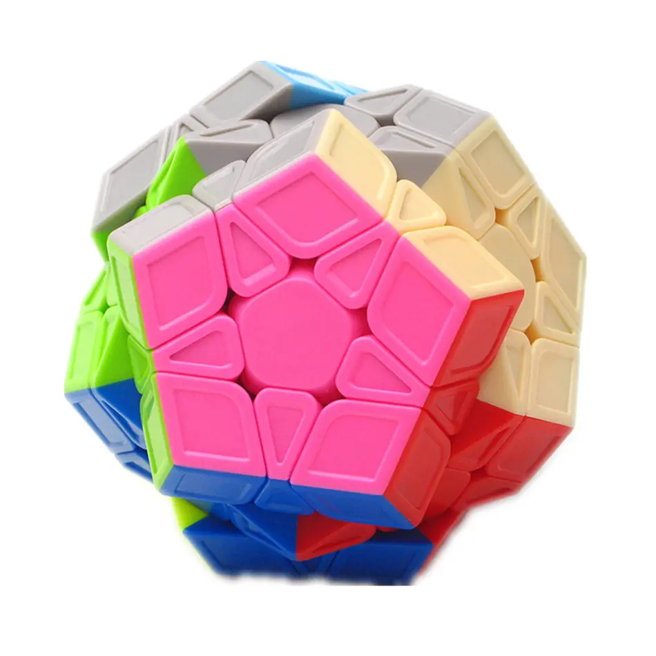 QIYI 3x3 кубик рубика Megaminx 3x3 Qiheng гравировальная версия вогнутый магический куб-мегаминкс 3 слоя скоростной куб пазл игрушки для детей