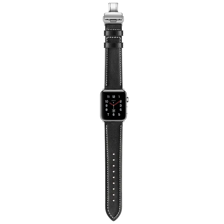 Ремешок из натуральной кожи для Apple watch band 4 44 мм 40 мм iWatch 3 band 42 мм Apple watch 38 мм браслет наручные часы 2 1 новейший
